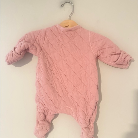 $18 ADD ON Hanna Andersson quilted footie 0-3M Zara Mini Boden Janie and Jack - Picture 2 of 4